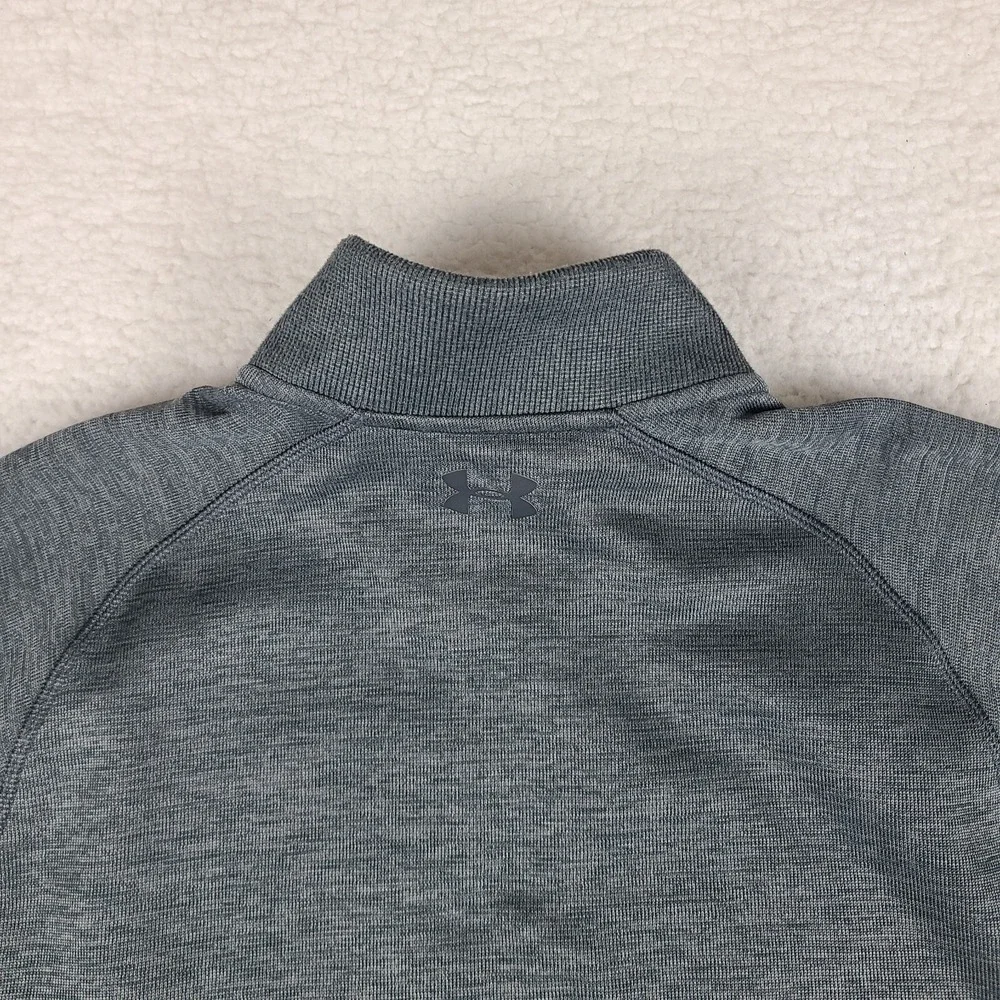 Under Armour Storm Sweater Mens XL Gray Heathered Loose Coldgear‎ Performance EC